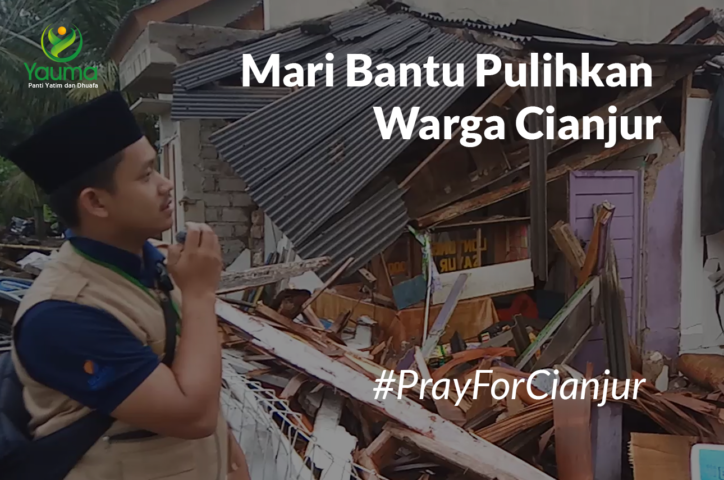 Peduli Bersama Bantu Korban Gempa Bumi di Cianjur